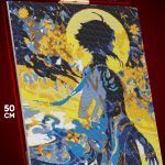 Алмазная мозаика Геншин Импакт Игра Сяо 40x50