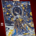 Алмазная мозаика Геншин Импакт Игра Чжун Ли 40x50