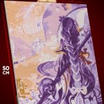 Алмазная мозаика Геншин Импакт Игра Сёгун Райдэн 40x50