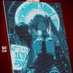 Алмазная мозаика Vocaloid Мику Хатсуне 40x50