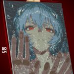 Алмазная мозаика Евангелион Аниме Рей Аянами 40x50