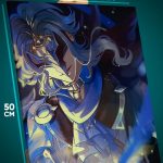 Картина на стену Геншин Импакт Игра Дотторе 40x50