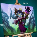 Картина на стену Brawl Stars Игра 40x50