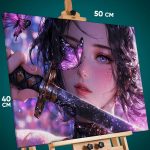Картина на стену Клинок рассекающий демонов Аниме Кочо 40x50