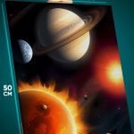 Картина на стену Космос планеты 40x50