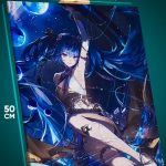 Картина на стену Vocaloid Мику Хатсуне 40x50