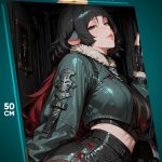 Картина на стену Zenless Zone Zero Игра Джейн Доу 40x50