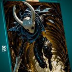 Картина на стену Hollow Knight Игра 40x50