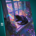 Картина на стену Котики спит 40x50