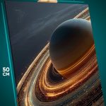 Картина на стену Космос планета 40x50