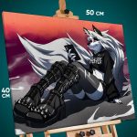 Картина на стену Мультсериалы Адский босс 40x50