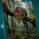 Картина на стену Животные леопард 40x50