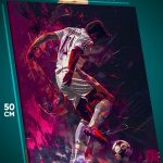 Картина на стену Спорт футбол 40x50