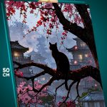 Картина на стену Котики Япония 40x50