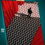 Картина на стену Сериалы Кино Твин Пикс 40x50