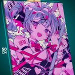 Картина на стену Vocaloid Мику Хатсуне 40x50