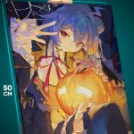 Картина на стену Геншин Импакт Игра Гань Юнь 40x50