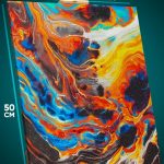 Картина на стену Абстракция волны 40x50