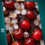 Картина на стену Еда ягода вишня черешня 40x50