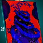 Картина на стену Абстракция психоделика 40x50