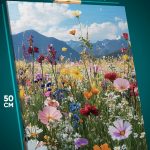 Картина на стену Цветы поле 40x50