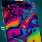 Картина на стену Абстракция волны 40x50