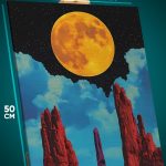 Картина на стену Темная фэнтези пейзаж 40x50