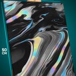 Картина на стену Абстракция космос 40x50