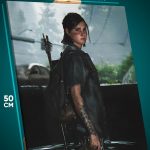 Картина на стену The Last of Us Игра Элли 40x50