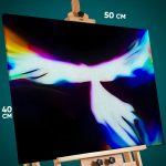 Картина на стену Абстракция птица 40x50