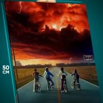 Картина на стену Сериалы Кино Очень странные дела 40x50