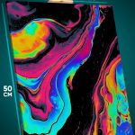 Картина на стену Абстракция волны 40x50