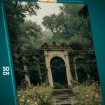 Картина на стену Пейзаж летний природа арки 40x50