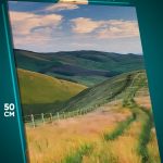 Картина на стену Пейзаж летний природа тропа горы 40x50