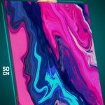 Картина на стену Абстракция волны 40x50