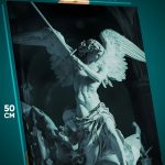 Картина на стену Религия ангел статуя архангел 40x50
