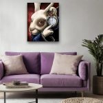 Картина на стену Мультфильмы Дисней Алиса в стране чудес 40x50