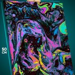 Картина на стену Абстракция волны 40x50