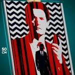 Картина на стену Сериалы Кино Твин Пикс 40x50