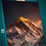 Картина на стену Пейзаж зимний природа горы 40x50