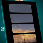 Картина на стену Абстракция вид из окна 40x50