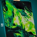 Картина на стену Абстракция волны 40x50