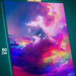 Картина на стену Абстракция облака небо 40x50