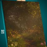 Картина на стену Пейзаж лесной природа туман 40x50