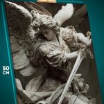 Картина на стену Религия ангел статуя архангел 40x50