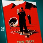 Картина на стену Сериалы Кино Твин Пикс 40x50