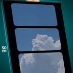 Картина на стену Абстракция облака небо 40x50