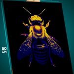 Картина на стену Животные пчела шмель 40x50