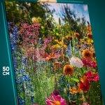 Картина на стену Цветы поле 40x50