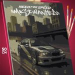 Картина по номерам Авто Игра Need for Speed 40x50